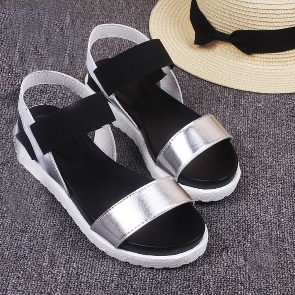 women's sandals female casual new fashion summer sandals shoes peep-toe low shoes roman ladies flip flops 2017 hot, Black
women's sandals female casual new fashion summer sandals shoes peep-toe low shoes roman ladies flip flops 2017 hot, Black