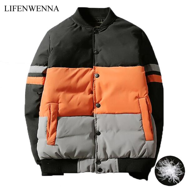 2018 fashion patchwork down jacket men coat 90% white duck snow parkas male warm brand clothing winter down jacket outerwear 5xl, Black
2018 fashion patchwork down jacket men coat 90% white duck snow parkas male warm brand clothing winter down jacket outerwear 5xl, Black
