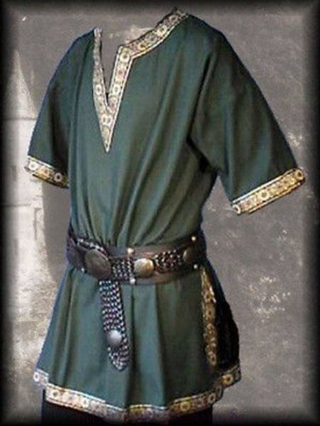medieval renaissance nobleman tunic viking saxon larp sca aristocrat chevalier knight cosplay costume without waistbelt, White;black
medieval renaissance nobleman tunic viking saxon larp sca aristocrat chevalier knight cosplay costume without waistbelt, White;black
