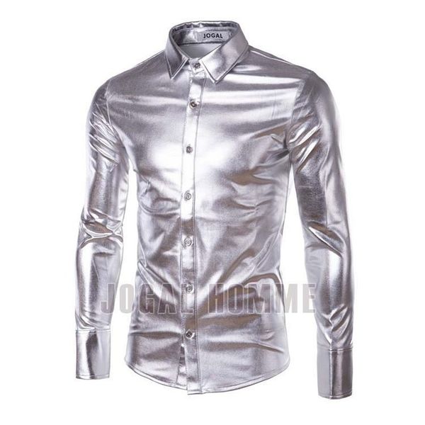 ночной клуб polyester wear мужские эластичные рубашки slim fit fashion металлическая блестящая рубашка мужские рубашки с длинным рукавом сор, White;black
ночной клуб polyester wear мужские эластичные рубашки slim fit fashion металлическая блестящая рубашка мужские рубашки с длинным рукавом сор, White;black