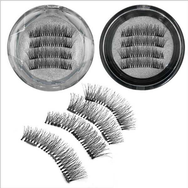 3 magnetic false fake eyelashes three natural handmade 4pcs/box long cross magnet false eye lashes eyes beauty makeup tool
3 magnetic false fake eyelashes three natural handmade 4pcs/box long cross magnet false eye lashes eyes beauty makeup tool