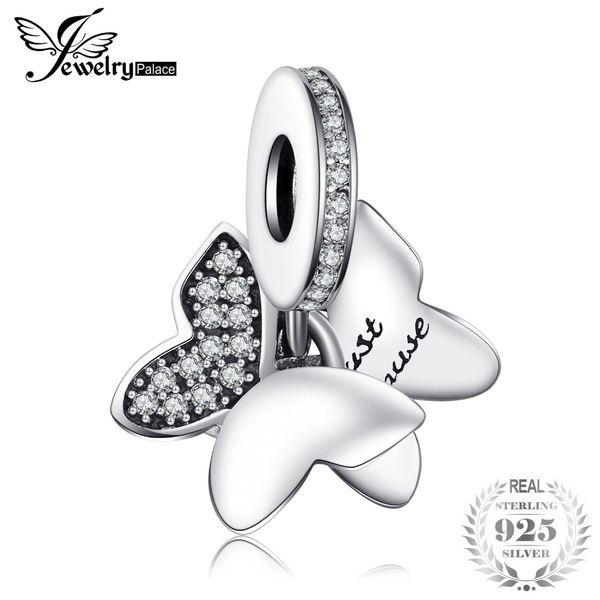 jewelrypalace 925 sterling silver butterfly fairy white murano glass & pave cubic zirconia charm bracelets gifts for women, Blue;slivery
jewelrypalace 925 sterling silver butterfly fairy white murano glass & pave cubic zirconia charm bracelets gifts for women, Blue;slivery