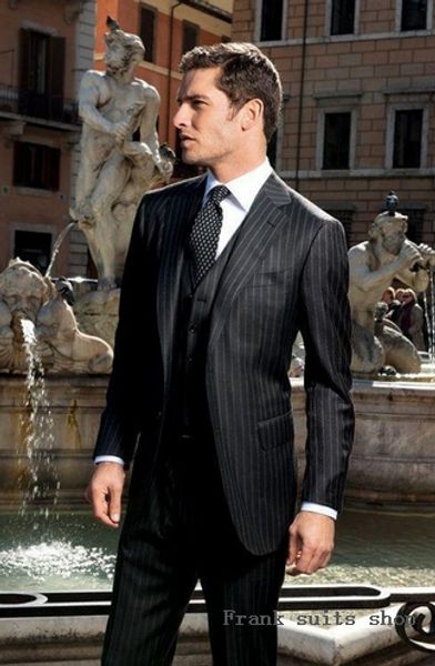 fashion 3 pcs black striped single breasted groom suit wedding suits wedding groom tuxedos formal business (jacket+pants+vest, White;black
fashion 3 pcs black striped single breasted groom suit wedding suits wedding groom tuxedos formal business (jacket+pants+vest, White;black