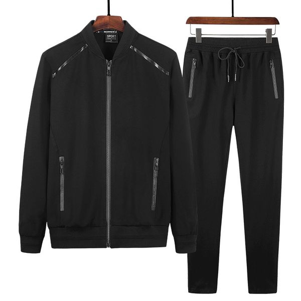new 2 piece set running sets men zipper jackets sport pants suit men's hiking tracksuits plus size fitness running training suit, Black;blue
new 2 piece set running sets men zipper jackets sport pants suit men's hiking tracksuits plus size fitness running training suit, Black;blue