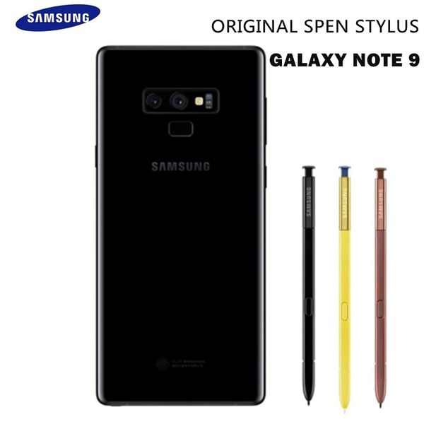 

100% original official samsung galaxy note 9 touch pen stylus s pen for sm-n960 ej-960 black brown blue replacement s-pen