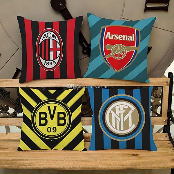 45*45cm football league printing pillow case cotton linen square cushion sofa car livingroom bedroom pillow covers 6 style in stock wx-p23
45*45cm football league printing pillow case cotton linen square cushion sofa car livingroom bedroom pillow covers 6 style in stock wx-p23