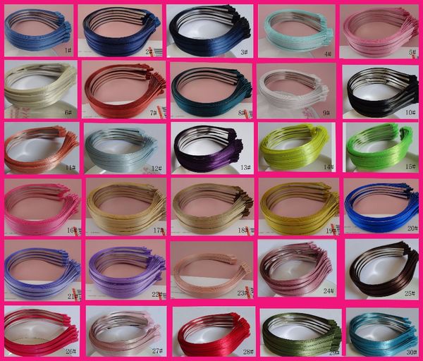 10pcs assorted colors 5mm satin ribbon covered plain metal hair headbands for diy hair jewelry,5mm fabric lined wire hairbands, Silver
10pcs assorted colors 5mm satin ribbon covered plain metal hair headbands for diy hair jewelry,5mm fabric lined wire hairbands, Silver