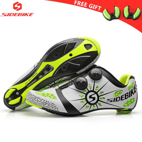 sidebike carbon cycling shoes road bike men racing professional athletic bicycle shoes self lock cycling sneakers breathable, Black
sidebike carbon cycling shoes road bike men racing professional athletic bicycle shoes self lock cycling sneakers breathable, Black