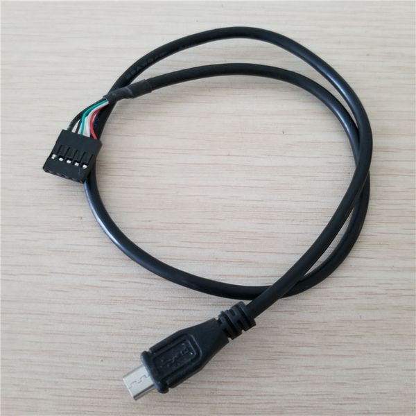 10pcs/lot micro usb to motherboard 5pin 2.54 dupont adapter baffle data exrension power cable 50cm
10pcs/lot micro usb to motherboard 5pin 2.54 dupont adapter baffle data exrension power cable 50cm