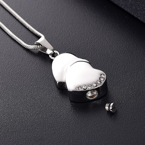 lkj12447 silver tone heart cremation pendant men women ashes holder memorial urn necklace with funnel & gift box
lkj12447 silver tone heart cremation pendant men women ashes holder memorial urn necklace with funnel & gift box