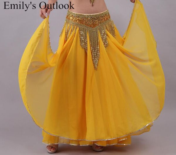 women's belly dance skirt tribal chiffon tiered maxi full skirt white golden ing, Black;red
women's belly dance skirt tribal chiffon tiered maxi full skirt white golden ing, Black;red