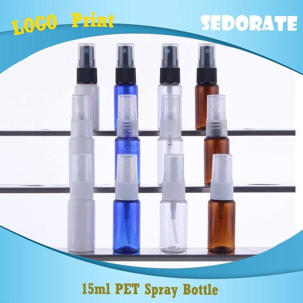 sedorate 100 pcs/lot mini 15ml plastic travel refillable bottle empty pet perfume spray bottle mist automizer containers lw014
sedorate 100 pcs/lot mini 15ml plastic travel refillable bottle empty pet perfume spray bottle mist automizer containers lw014