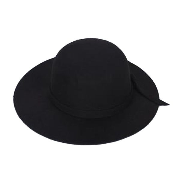 stylish kids girls wide brim retro felt bowler floppy cap cloche hat-black, Black;white
stylish kids girls wide brim retro felt bowler floppy cap cloche hat-black, Black;white