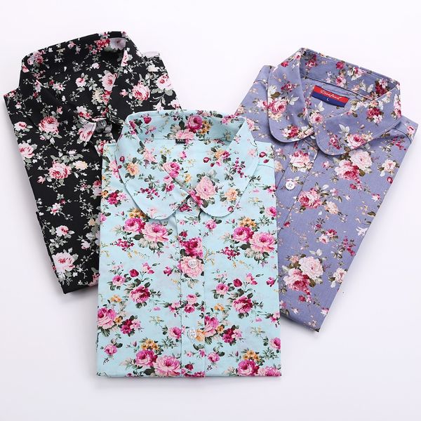wholesale- vintage women shirts long sleeves cotton blouses turn down collar floral shirts blusas femininas fashion women shirt, White
wholesale- vintage women shirts long sleeves cotton blouses turn down collar floral shirts blusas femininas fashion women shirt, White