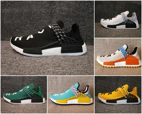 Human Race trail Running Shoes Men Women Pharrell Williams HU Runner Yellow Black White Red Green Grey blue sports runner sneaker
Human Race trail Running Shoes Men Women Pharrell Williams HU Runner Yellow Black White Red Green Grey blue sports runner sneaker