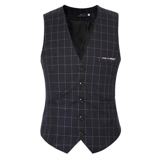 suit vest men 2018 men suit plaid vests slim fit brown clothing gentleman business v-neck collar waistcoat m-5xl, Black;white
suit vest men 2018 men suit plaid vests slim fit brown clothing gentleman business v-neck collar waistcoat m-5xl, Black;white
