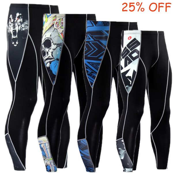 fashion men active compression pants 3d print wolf skull skinny leggings tights fitness joggers elastic bodybuilding trousers mma, Black
fashion men active compression pants 3d print wolf skull skinny leggings tights fitness joggers elastic bodybuilding trousers mma, Black
