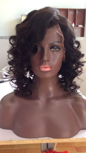 bob lace front wig brazilian bob full lace wigs for black women human hair wigs pre plucked hairline baby hair bleached knots, Black;brown
bob lace front wig brazilian bob full lace wigs for black women human hair wigs pre plucked hairline baby hair bleached knots, Black;brown