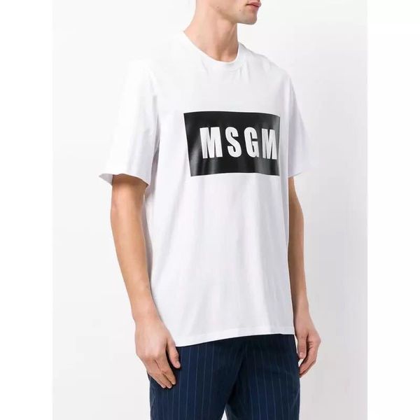 men/women colors letter 5 2018 quality msgm t o-neck couple -high brand printed summer tee casual cotton short sleeve shirt tshirt vhwp, Black
men/women colors letter 5 2018 quality msgm t o-neck couple -high brand printed summer tee casual cotton short sleeve shirt tshirt vhwp, Black