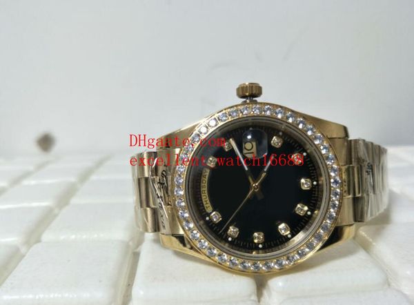 luxury watches 41 mm 228238 228206 18k yellow gold day date president black dial diamond asian 2813 automatic mechanical men', Slivery;brown
luxury watches 41 mm 228238 228206 18k yellow gold day date president black dial diamond asian 2813 automatic mechanical men', Slivery;brown