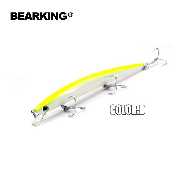 bearking 180mm/26g,5pcs/.lot. color send randomly 2017 good fishing lures minnow pesca ,quality hard professional
bearking 180mm/26g,5pcs/.lot. color send randomly 2017 good fishing lures minnow pesca ,quality hard professional