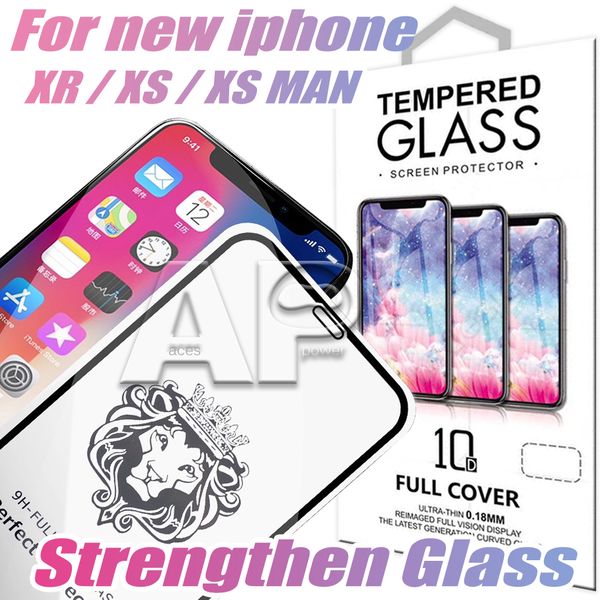 Full Cover Tempered Glass For Iphone XR XS MAX X Screen Protector Samsung Huawei Xiaomi With Retail Package
Full Cover Tempered Glass For Iphone XR XS MAX X Screen Protector Samsung Huawei Xiaomi With Retail Package