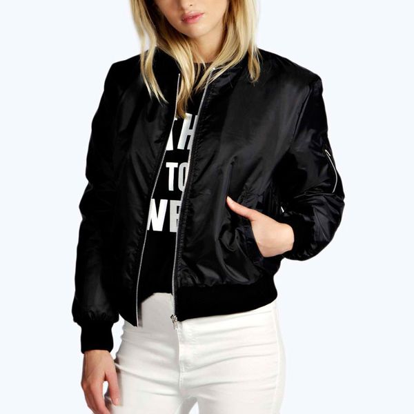 zanzea fashion coats 2018 autumn winter women thin jacket bomber long sleeve coat casual stand collar outerwear plus size s-5xl d1891803, Black;brown
zanzea fashion coats 2018 autumn winter women thin jacket bomber long sleeve coat casual stand collar outerwear plus size s-5xl d1891803, Black;brown