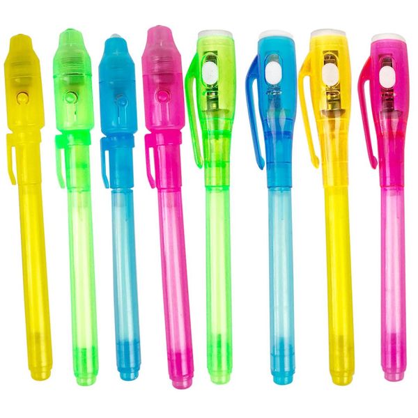 fangnymph unique creative stationery magic uv light highlighters invisible ink pen kid's or friend's gift, Blue;orange
fangnymph unique creative stationery magic uv light highlighters invisible ink pen kid's or friend's gift, Blue;orange