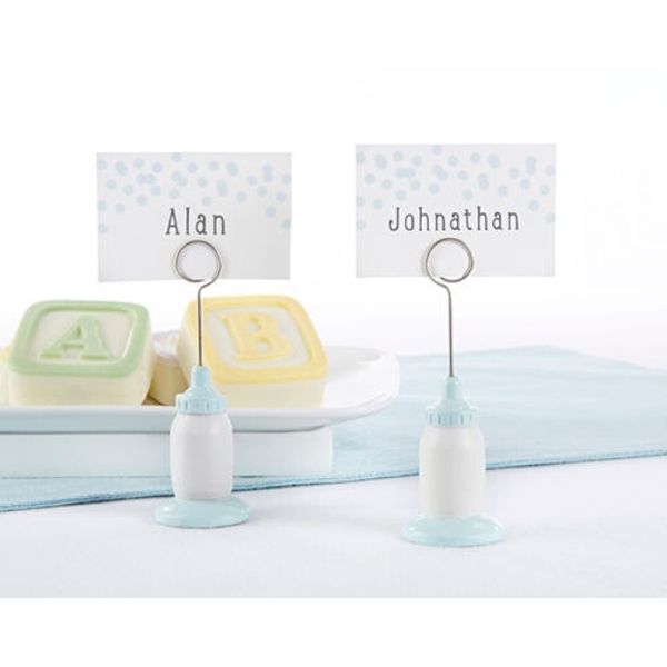 pink blue baby bottle shape place card holder for baby birthday gift baby shower party decoration
pink blue baby bottle shape place card holder for baby birthday gift baby shower party decoration