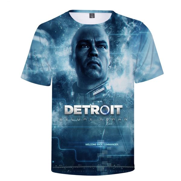 detroit become human 3d short sleeve t-shirt uniform t shirt men/women casual style clothes plus size rk800, White
detroit become human 3d short sleeve t-shirt uniform t shirt men/women casual style clothes plus size rk800, White