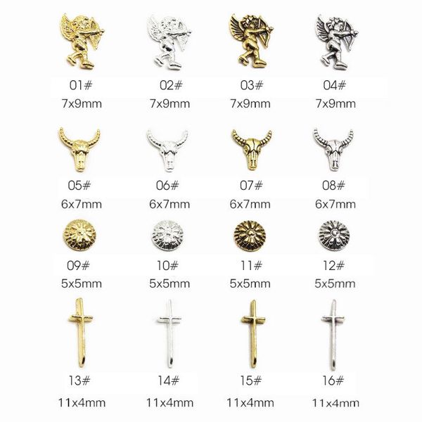 50pcs 3d retro silver/gold japanese style nail art decoration nails alloy accessories level metal small manicure charms
50pcs 3d retro silver/gold japanese style nail art decoration nails alloy accessories level metal small manicure charms