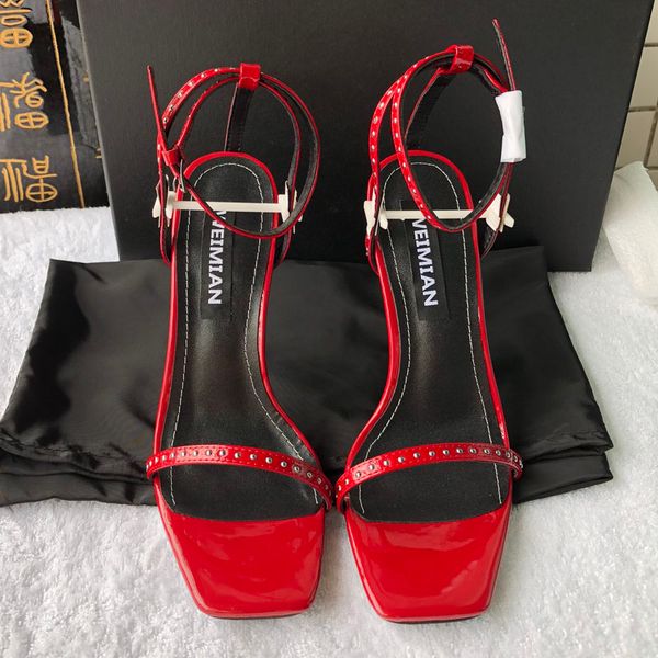 designer women high heels party fashion rivets girls shoes dance shoes wedding shoes double straps sandals 39 40 41, Black
designer women high heels party fashion rivets girls shoes dance shoes wedding shoes double straps sandals 39 40 41, Black