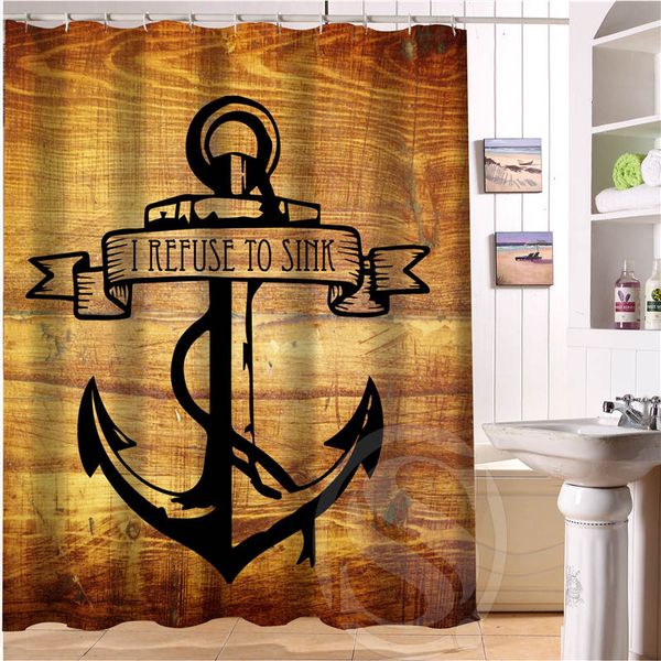 new arrive wood and anchor custom shower curtain polyester fabric custom bathroom curtain with hooks lq023u9
new arrive wood and anchor custom shower curtain polyester fabric custom bathroom curtain with hooks lq023u9