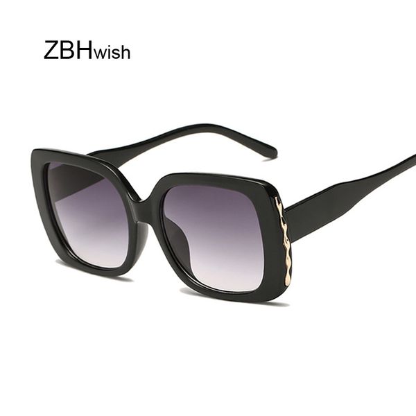 vintage oversized square sunglasses women brand retro black frame sun glasses female uv400 shades oculos, White;black
vintage oversized square sunglasses women brand retro black frame sun glasses female uv400 shades oculos, White;black
