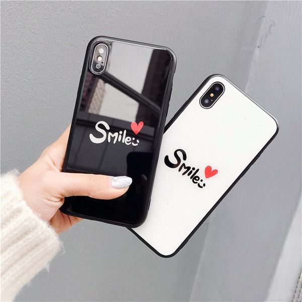 for iphone 6 plus glass case new cute smile letters tempered glass case for apple tempered glass cover 
for iphone 6 plus glass case new cute smile letters tempered glass case for apple tempered glass cover