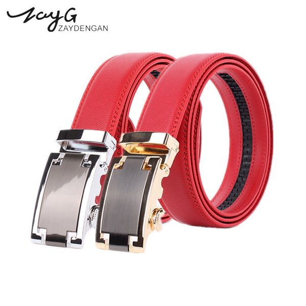 zayg men automatic steel buckle red belt designer mens genuine leather belts men luxury business buckle jeans belt, Black;brown
zayg men automatic steel buckle red belt designer mens genuine leather belts men luxury business buckle jeans belt, Black;brown