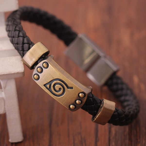lm-l007 kiba flag vintage bracelet anime around naruto alloy jewelry, Golden;silver
lm-l007 kiba flag vintage bracelet anime around naruto alloy jewelry, Golden;silver