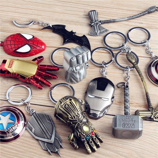 Superhero hammer Mask Pendant Keychain Zinc Alloy Metal Captain America Shield Key Chain Key Ring For Men Women Christmas Gift
Superhero hammer Mask Pendant Keychain Zinc Alloy Metal Captain America Shield Key Chain Key Ring For Men Women Christmas Gift