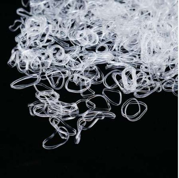 1000pcs transparent rubber hairband rope silicone ponytail holder elastic tpu hair holder tie gum rings girls hair accessories
1000pcs transparent rubber hairband rope silicone ponytail holder elastic tpu hair holder tie gum rings girls hair accessories