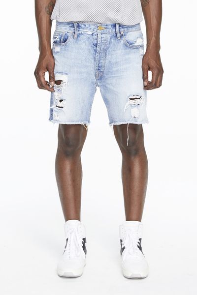 and blue kanye hole light high-quality men's god denim short old-fashioned washing of water fear jeans short njuoq, Black
and blue kanye hole light high-quality men's god denim short old-fashioned washing of water fear jeans short njuoq, Black