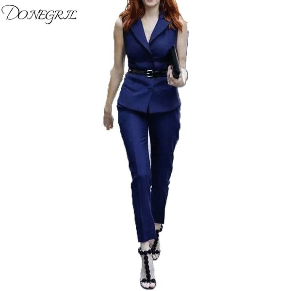 2018 summer style fashion women's two piece clothes set eleturn down collar vest blazer and pants suit set office outfit, White;black
2018 summer style fashion women's two piece clothes set eleturn down collar vest blazer and pants suit set office outfit, White;black
