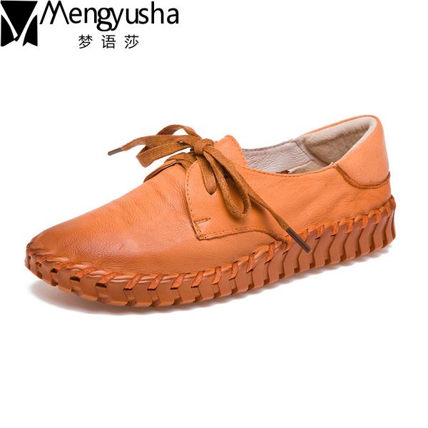 2017 spring women genuine leather shoes,high quanlity handmade soft comfortable flats shoes women lace up oxfords casual shoes, Black
2017 spring women genuine leather shoes,high quanlity handmade soft comfortable flats shoes women lace up oxfords casual shoes, Black