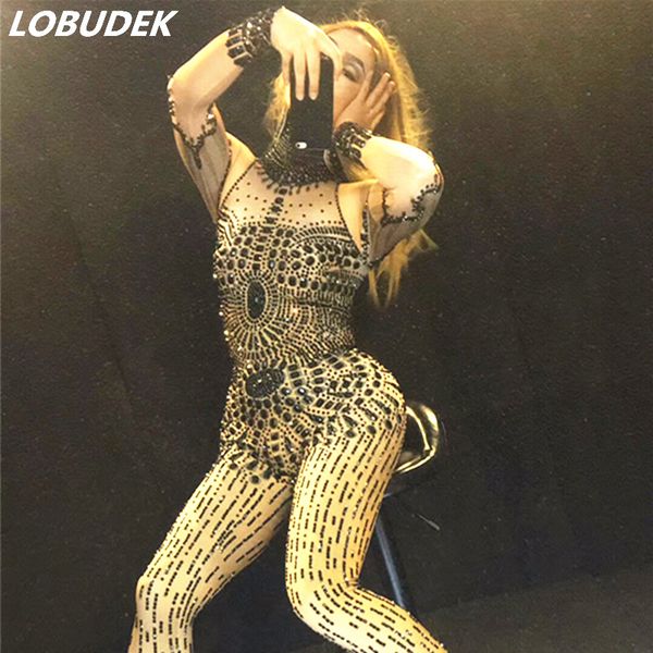 black print crystals strapless jumpsuit elastic skinny rhinestones off shoulder rompers fashion women birthday prom singer stage show perfor, Black;white
black print crystals strapless jumpsuit elastic skinny rhinestones off shoulder rompers fashion women birthday prom singer stage show perfor, Black;white