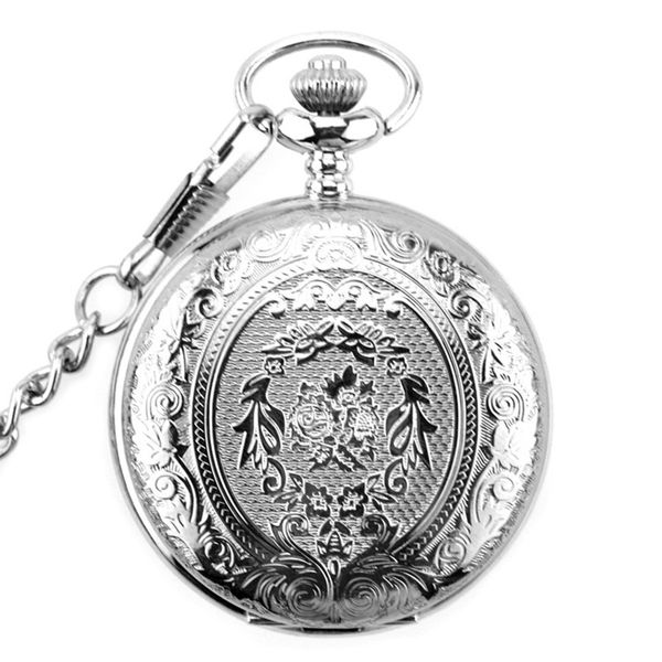 women lady girl men quartz pocket watch chain round hollow pendant carved vintage gift lxh, Slivery;golden
women lady girl men quartz pocket watch chain round hollow pendant carved vintage gift lxh, Slivery;golden