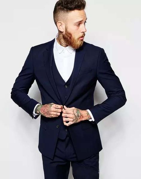 custom navy blue side vent wedding men suits 2018 groom tuxedos men party groomsmen suits prom(jacket+pants+vest, Black;gray
custom navy blue side vent wedding men suits 2018 groom tuxedos men party groomsmen suits prom(jacket+pants+vest, Black;gray
