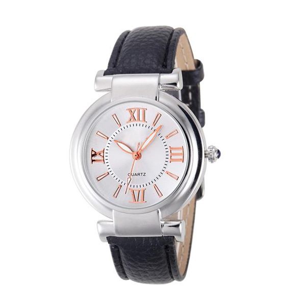 fashion quartz watch women girl roman numerals leather band wrist bracelet watches women dress clock, Slivery;brown
fashion quartz watch women girl roman numerals leather band wrist bracelet watches women dress clock, Slivery;brown