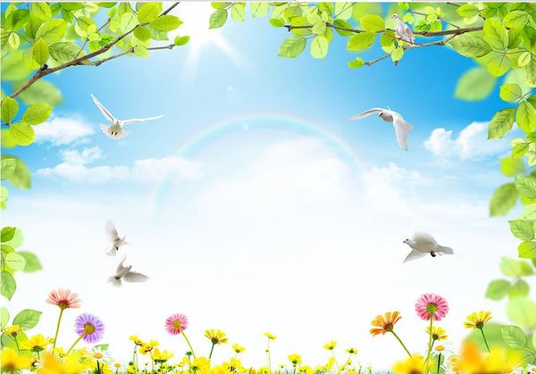 3d stereoscopic wallpaper hd green leaf flower clouds dove ceiling ceiling murals wall mural wallpaper
3d stereoscopic wallpaper hd green leaf flower clouds dove ceiling ceiling murals wall mural wallpaper