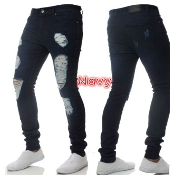fashion jeans color mens biker distressed jeans solid slim ripped washed pencil male mens street pants cool high vkndj, Black
fashion jeans color mens biker distressed jeans solid slim ripped washed pencil male mens street pants cool high vkndj, Black