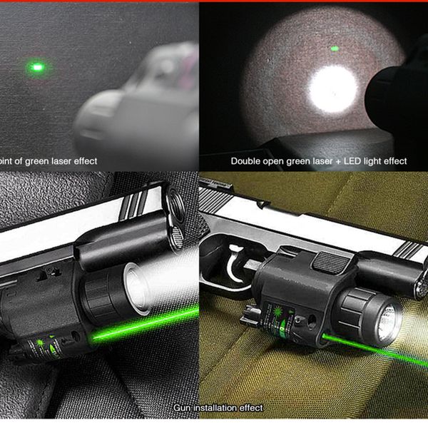 2in1 combo tactical cree q5 led flashlight/light 200lm +green laser sight for pistol/gun handgun mira laser para pistola
2in1 combo tactical cree q5 led flashlight/light 200lm +green laser sight for pistol/gun handgun mira laser para pistola