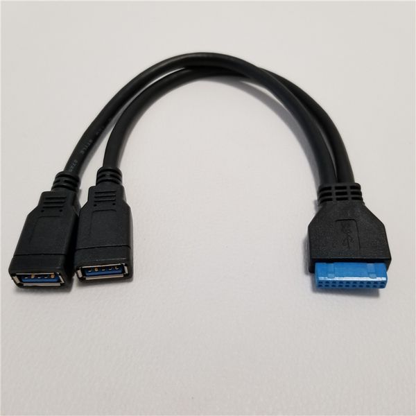 10pcs/lot motherboard mainboard 19pin/20pin usb 3.0 female to 2 port usb 3.0 a female data cable for pc computer diy
10pcs/lot motherboard mainboard 19pin/20pin usb 3.0 female to 2 port usb 3.0 a female data cable for pc computer diy